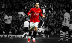 football player Cristiano Ronaldo