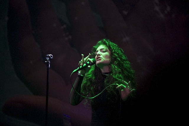 Singer Lorde