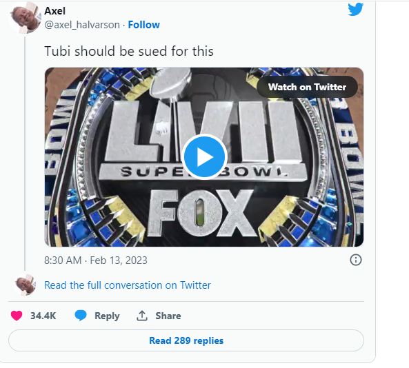 Tubi Super Bowl Commercial Fooled Millions of Fans During Game